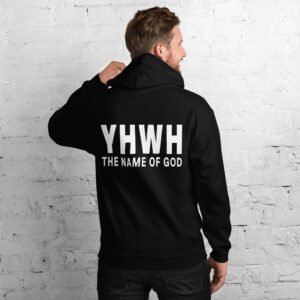 YHWH Black Hoodie